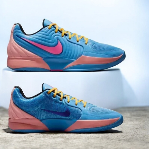Nike Men's Ja 2 Colorway Blue Beyond / Hyper Pink Sneakers